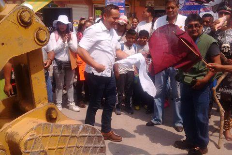 Pavimentación valle